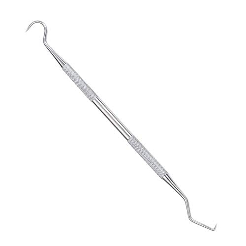 Portal Cool 1 unids Extremos Dobles Dentista Dientes Limpia Higiene Explorador Sonda de Gancho SelecciÃ³n Acero Inoxidable Herramienta Dental Productos Dentista Instrumento