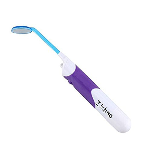 Limpieza Dental Oral Kit 3 en 1 LED Espejo dental+ borrador para quitar manchas de dientes+ganchos instrumento