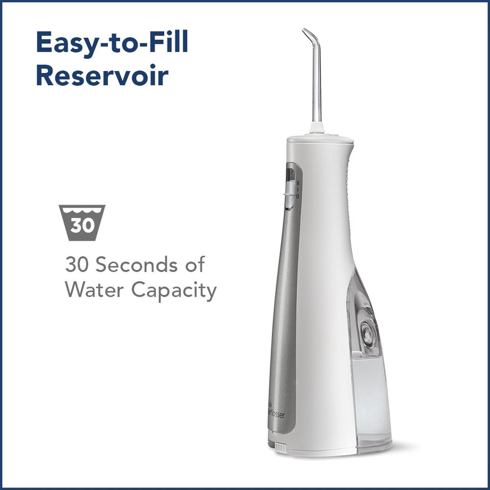 Waterpik Cordless Freedom Water Flosser, WF-03, White