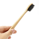 Yeechang Cepillo de Dientes con Mango de bambú Natural de cerdas Suaves Blanqueamiento de cerdas Cepillo de Dientes de bambú con Cuidado ecológico Cuidado bucal
