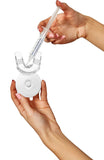 Kit de Blanqueamiento dental Smile Factor, hecho en USA, incluye Luz LED, 10 ml de Gel Blanqueador, Guarda Dental Universal y Estuche.