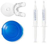 Kit de Blanqueamiento dental Smile Factor, hecho en USA, incluye Luz LED, 10 ml de Gel Blanqueador, Guarda Dental Universal y Estuche.