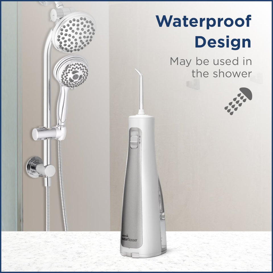 Waterpik Cordless Freedom Water Flosser, WF-03, White