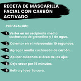Naturanic - CARBÓN VEGETAL ACTIVADO 100% NATURAL - grado alimenticio, para blanquear dientes, utilizar en bebidas y preparar mascarillas faciales.