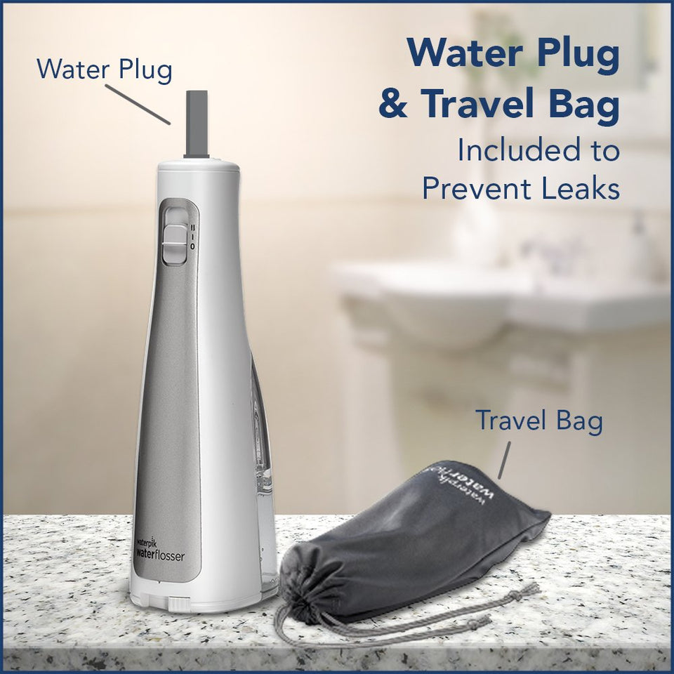 Waterpik Cordless Freedom Water Flosser, WF-03, White