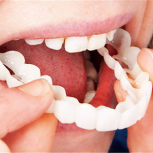 FairytaleMM Diente instantánea Sonrisa Perfecta Flex para blanquear los Dientes de la Sonrisa de la Cubierta Dientes Falsos