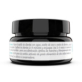 Blanqueador Dental Carbón Activado - IDEA NATURAL - 100% NATURAL - No OGM, Mejor que las tiras, Pasta de Dientes. Elimina las manchas y la placa (20g)