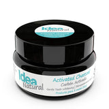 Blanqueador Dental Carbón Activado - IDEA NATURAL - 100% NATURAL - No OGM, Mejor que las tiras, Pasta de Dientes. Elimina las manchas y la placa (20g)
